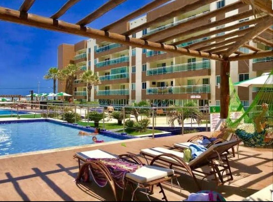 Vg Fun Praia Ao Lado Do Hotel Vila Gale, Apto 2 Fortaleza  Buitenkant foto
